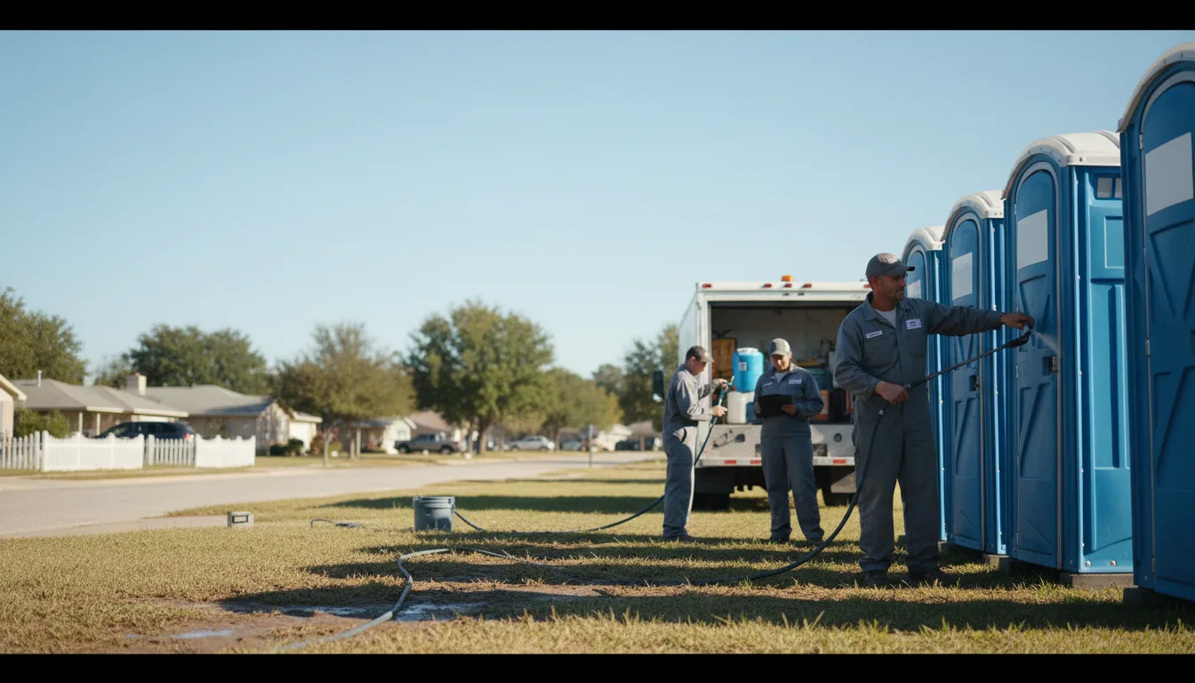 Long-Term Portable Toilet Rental in Albuquerque, NM near me